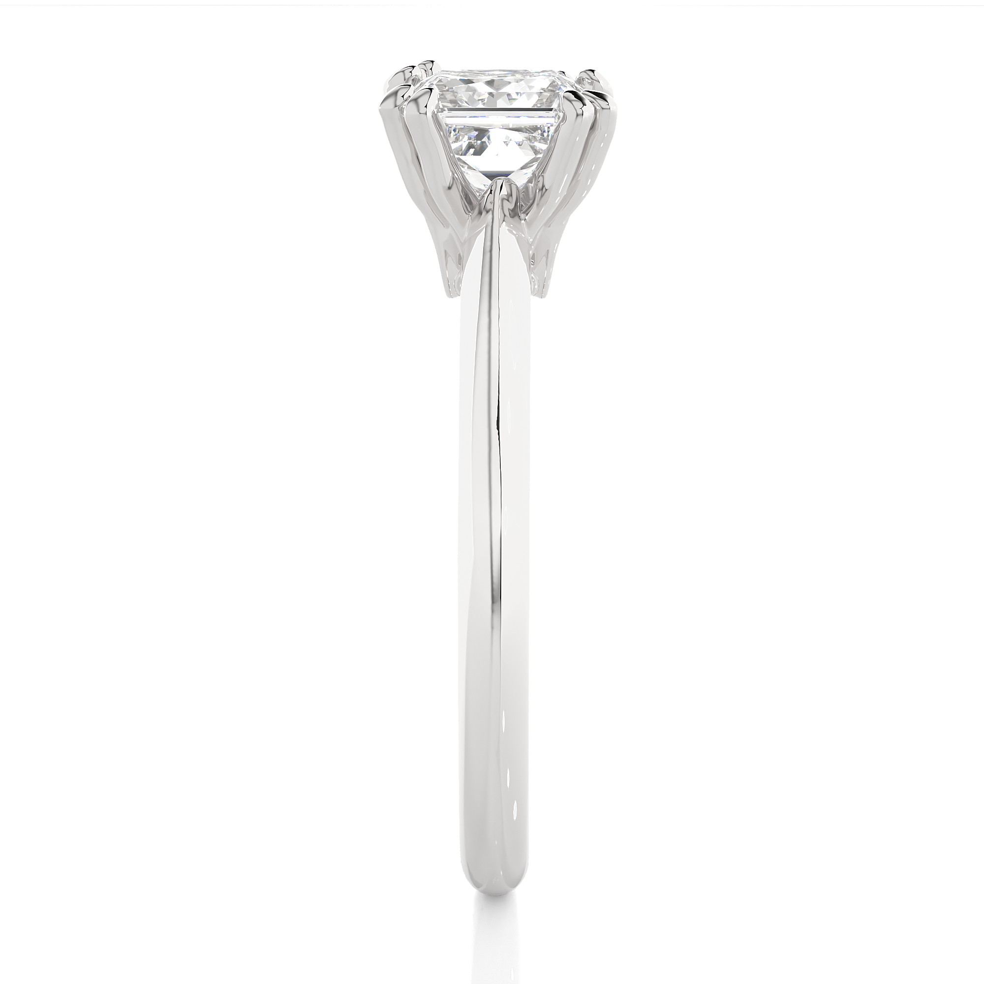 1.38 Carat G Color VS1 Clarity Diamond Studded Natural Diamond Ring.